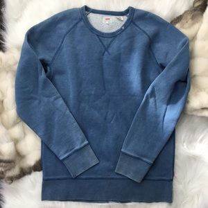 Levi’s Vintage Style Blue Pullover Sweatshirt
